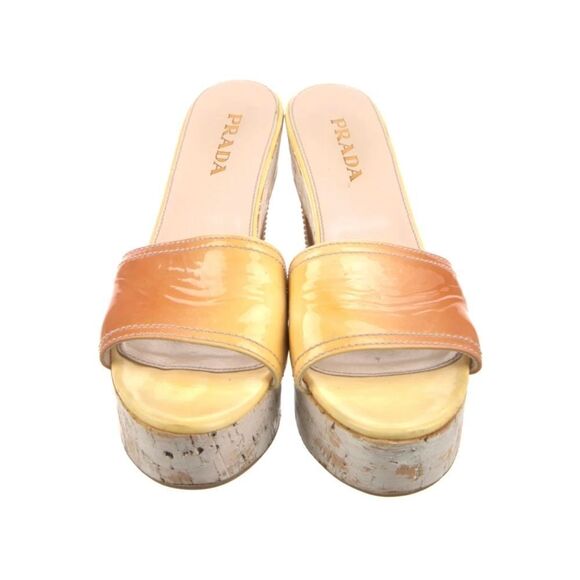 PRADA Patent Leather Sandals - Picture 2 of 4